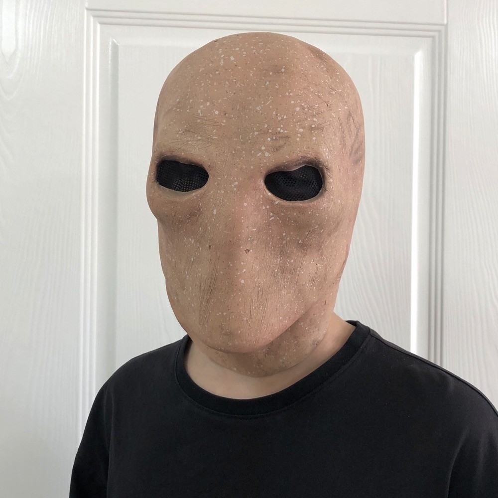 Masque d'Homme Sans Visage Hal - Latex Alien Mask Realistic avis et prix
