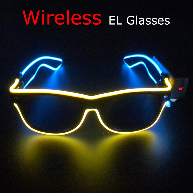 Lunettes de soleil LED fraîche - Glow In The Dark Party Glasses avis et prix