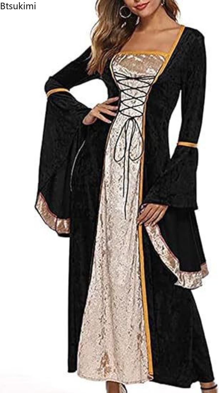 Robe de costume médiévale rétr - Medieval Renaissance Dress Women avis et prix